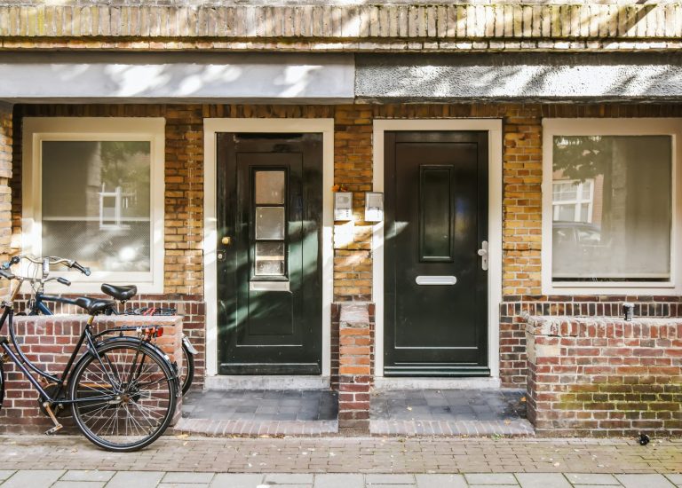 Front door of a building